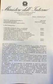 Io Apro Circolare Del Viminale Sulla Rivolta Dei Ristoranti Che Sfidano I Divieti