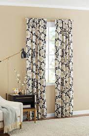 Assured quality, with blind hems, mitred corners, fully lined and weighted for a perfect finish. Mainstays Farmhouse Floral Light Filtering Rod Pocket Panel Pair Set Of 2 Beige 76 X 84 Walmart Com Walmart Com