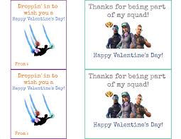 High quality fortnite valentines day gifts and merchandise. The Procrastinating Mommy Fortnite Valentine S Day Cards Free Printable Fortnite Valentines