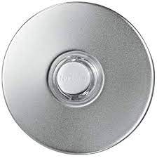 These installations require a transformer and, often, holes to be drilled in floors and door frames. Broan Nutone Pb41lsn Doorbell Kit Lighted Round Stucco Pushbutton For Home 2 5 Diameter Satin Nickel Amazon Ae