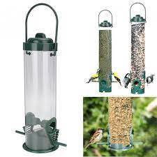 29cm Hanging Type Outdoor Plastic Pet Bird Feeder Bucket Tree Garden Decoration Brand Name Kuulee Material Bird Seed Feeders Bird Feeders Wild Bird Feeders