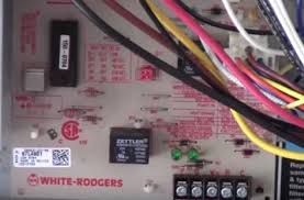 The control board inside the furnace, even more wires. Cost To Replace A Furnace Motherboard Control Board Hvac How To