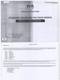 29 januari 2014 muka surat : Jkr Standard Drawings For Road Works Road Furniture