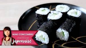 Recette Maki Concombre Sushi Les Recettes D Une Japonaise Cuisine Japon Youtube En 2020 Recette Maki Recette Sushi