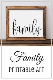 Family Printable Art Family Home Decor Printable Quote Print Etsy Printable Wall Art Printable Art Quote Prints