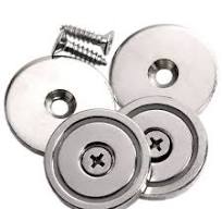88 LB Neodymium Cup Magnets with Strikers & Screws - Dual Set for Maximum  Holding Power
