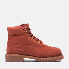 Youth Timberland® Premium 6-Inch Lace-Up Waterproof Boot