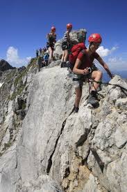 hindelanger klettersteig klettersteig klettern wandern alpen