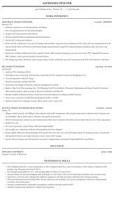 rtl design engineer resume sample