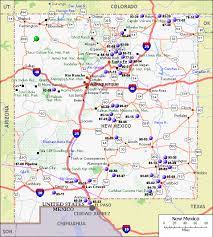 New Mexico Map With Towns Pin On Gardening That I Love