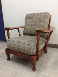 Cushman Colonial Club Lounge Lodge Cabin Maple Chair Maple Chair Chair Club Chairs