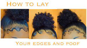 Edges And Bun Tutorial How To Style Your Edges 3 Different Ways Bun Tutorial Edges Hair Natural Hair Styles Easy