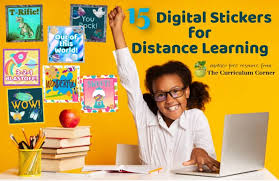 This #1 selling teacher binder is editable and customizable! Digital Stickers For Distance Learning The Curriculum Corner 123