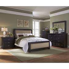 These distressed bedroom features exciting and sophisticated patterns. Willow Upholstered Bedroom Set Distressed Black Progressive Furniture 1 Reviews Furniture Cart