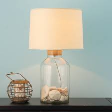 Fillable Glass Jug Table Lamp Fill With Lego Bricks For Drew S Room Lamp Table Lamp Clear Glass Lamps