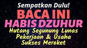 We did not find results for: Youtube Video Statistics For Baca Habis Dzuhur Doa Dzikir Zikir Lunas Hutang Segunung Mustajab Rezeki Lancar Melimpah Ruah Noxinfluencer