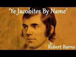Robert Burns Ye Jacobites By Name Robert Burns Burns Celtic Music