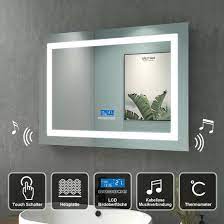led badspiegel beleuchtung wandspiegel spiegel touch uhr bluetooth beschlagfrei eur 93 39 lieber kundeals der am haufigsten ge badspiegel led badspiegel led