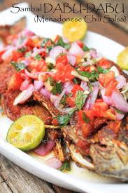 Resep Sambal Dabu Dabu Khas Manado Manadonese Raw Chilli Salsa Sambal Sambal Recipe Food