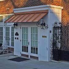 Americana Building Products Orleans 54 In Wide X 36 In Projection Copper Penny Solid Fixed Window Door Awning Lowes Com Windows And Doors Awning Doors