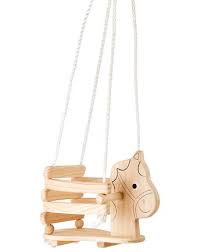 Garten Spielzeug Kinderschaukel Pferd Aus Holz In 2020 Kinder Schaukel Kinderschaukel Kleinkindschaukel