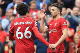 The only place to visit for all your lfc match action, game stats, fixtures, results and live commentary news, videos, history, league table and match information. Jota Mane Score As Liverpool Beat Spirited Burnley Arise News
