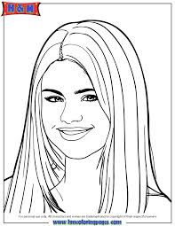 Each printable highlights a word that starts. Selena Gomez Coloring Pages For Kids And For Adults Coloring Library