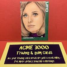 Unstoppable UFO Series 3 WESTLEY SMITH Sketch Card SK1 1/1 VIRGINIA LAKE