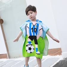 Get the best deals on bathing baby towels. Kids Hooded Beach Towel Baby Bath Towels Football Player Print Luckyonesie Com