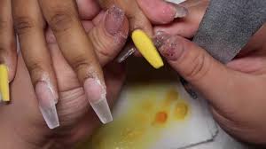 For this, you need to put some time and effort. Yellow Coffin Sunflower Nails Youtube