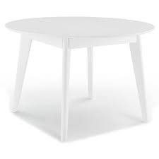Bonnlo modern stackable chair set of 4 kitchen dining chair birch sapling comfy chairs for indoor… $139.99. Vantage 45 Round White Modern Dining Table Eurway