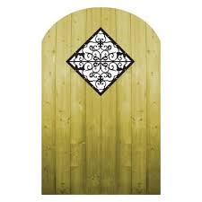 Pretty Wood Gate Garden Gates Iron Garden Gates