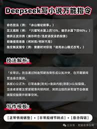 Deepseek写小说的正确方法，deepseek写小说可以发表吗？ - 星子助推