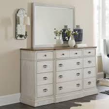 This page contains affiliate links. Hooker Furniture Montebello 6101 90002 02 90004 02 Farmhouse Twelve Drawer Dresser Mirror Set Baer S Furniture Dresser Mirror Sets