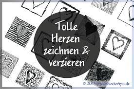 Zeichne einen kreis in die mitte deines papiers. Schone Herzen Zeichnen Verzieren 82 Beispiele