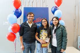 🎉 Congratulations to Adele Gibbens, eighth grader at Indian Trail Middle  School, for winning the Olathe Spelling Bee! 🏆 She will represent the  district at the 2025 Scripps National Spelling Bee in