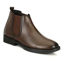 Office Shoes Leather Chelsea Boots