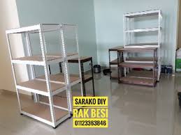 Membuat rak cupang dari besi siku simple dan mudah. Hot Item Sale Sale Sale Sarako Rak Besi 5h X 1 2w X 3l X 4levl Boltless Rack Book Shelf Store Rack Shopee Malaysia