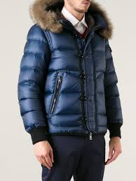 Moncler Marseille Padded Jacket Dell Oglio Farfetch Com Mens Down Jacket Jackets Mens Outfits