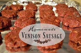 Homemade Venison Sausage Recipe Venison Sausage Recipes Venison Breakfast Sausage Recipes Homemade Breakfast Sausage