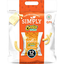 Buy cheetos on amazon #ad. 12ct Simply Cheetos Puffs White Cheddar Chips Meijer Grocery Pharmacy Home More