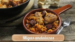 Receta De Migas Andaluzas Receta De Miga Comida Recetas De Comida