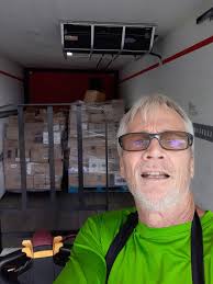 Truck driver uses toilet paper as sock substitute