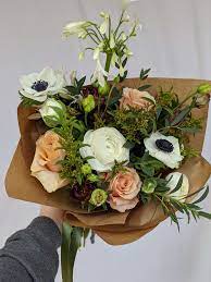 Order valentines flowers, mothers day flowers, online plants, bouquet, flower box vase. Seasonal Wrapped Bouquet In Seattle Wa Seattle Botanical Company