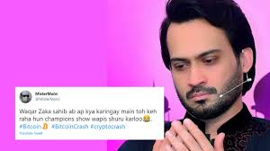 Crypto basic course | why cryptocurrencies bitcoin banned in pakistan what is the future of btc. Twitter Is Wondering How Waqar Zaka Is Doing Now That Bitcoin Has Crashed Comment Images