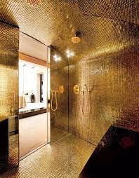 Mosaico Foglia Oro Aureo By Trend Group Bagno D Oro Foto Del Bagno Bagno Di Lusso