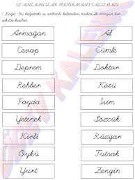 Resimli Tarif Tdk Es Anlamli Kelimeler 10 Egitim Okuma 1 Sinif Etkinlikleri