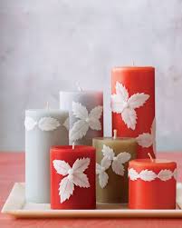 25 Ways To Update Decorate Repurpose Plain Pillar Candles Saturday Inspiration Ideas Bystephanielynn Pillar Candles Creative Candles Christmas Candle Decorations