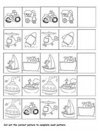 Transportation Pattern Worksheet For Kids Transportation Worksheet Preschool Transportation Worksheets Transportation Preschool