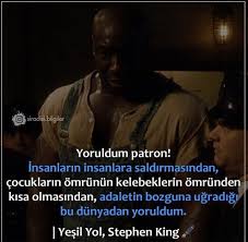 Arkadaşlar yeşil yol filminde bir repliği arıyorum. Dizi Film Replikleri 2021 Insaniyet Pozitif Psikoloji Film